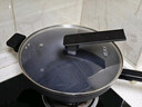 炊大皇 可立可视玻璃盖把手炒锅盖28cm 304不锈钢包边煎锅火锅蒸锅防爆 实拍图