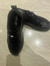 百丽百搭小白鞋男鞋一脚蹬休闲板鞋 黑色-内增高A2009  38 实拍图
