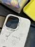 梵皓伊 ins高级感银色蝴蝶适用苹果17手机壳全包防摔iphone16promax保护套镂空镜头13pro/15硬女轻奢新款 银底tpu-镂空蝴蝶 iPhone 16Promax 实拍图