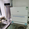松下（Panasonic）台式洗碗机二代H1D【小尺寸大容积58L】独立烘干 80℃高温除菌 洗烘一体 软水系统 家用台面独立式 实拍图