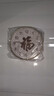 福字挂钟客厅挂钟2025年创意现代简约石英钟静音复古装饰时钟挂表 玫瑰金框 10英寸（直径25厘米） 实拍图