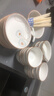 陶瓷碗家用喜庆乔迁新居碗碟餐具套装岁月静好饭碗 岁月静好10碗 实拍图