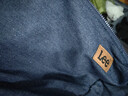 Lee饺子包女潮牌休闲大容量斜挎包男士单肩包户外运动挎包 牛仔蓝 实拍图