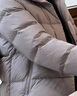 优衣库女装羽绒茄克/柔软面料外套夹克479212 71 浅蓝紫色 M 实拍图