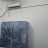 蜗家衣柜简易组装家用卧室出租房宿舍金属框架布衣柜加粗加固收纳衣橱 实拍图