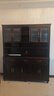 和官黑胡桃复古实木餐边柜厨房橱柜靠墙一体客厅储物柜收纳茶水柜酒柜 【黑胡桃木】四门餐边柜 实拍图