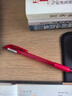 斑马牌（ZEBRA）【热门商品】中性笔 0.5mm子弹头签字笔 学生标记笔走珠水性笔 C-JJ100 JELL-BE 红色 单支装 实拍图