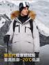 波司登极寒鹅绒羽绒服男女情侣同款冬季加厚连帽短款大毛领外套 实拍图