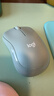 罗技（Logitech）M221 轻音鼠标 无线鼠标 办公鼠标 对称鼠标 带无线微型接收器 薄荷绿 实拍图