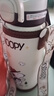 史努比（SNOOPY）儿童保温杯316不锈钢大容量喝水杯男女小学生上学便携带吸管杯子 实拍图