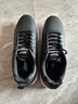 特步运动鞋男鞋跑鞋冬季皮面防水轻便减震健身休闲慢跑步鞋子男黑色 实拍图