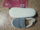 洁丽雅防水棉拖鞋男士秋冬季室内居家防滑保暖厚底踩屎感加绒全包棉鞋女 灰色【防水羽绒布，耐赃易清洗】 42-43 (适合41-42) 实拍图
