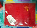 恒源祥纯羊毛围巾男女冬季保暖大红新年礼物老人围脖本命年中国红祝寿礼 实拍图
