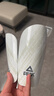 匹克足球护腿板 成人训练比赛儿童骑行减震加厚插板专业护具护腿白灰S 实拍图