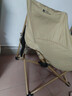牧高笛（MOBIGARDEN）折叠月亮椅 户外露营便携懒人椅躺椅露营椅子 NX25665013 细沙黄 实拍图