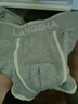 浪莎男士内裤男7A级抗菌棉质舒适中腰平角裤男生四角裤头4条 实拍图