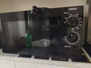 格兰仕（Galanz）微波炉烤箱一体机 平板式不锈钢内胆23升大容量家用光波炉机械旋钮操作简单G80F23SP-M8(S0) 实拍图