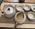 琦轩源米黄汝窑功夫茶具套装陶瓷茶壶盖碗茶杯茶盘轻奢高档家用喝茶中式 实拍图