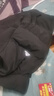 2025新款秋冬季羽绒服男士休闲立领宽松情侣上衣加厚保暖外套女潮 AD9009黑色 3XL （建议180-210斤） 实拍图
