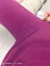 浪莎100%纯棉秋衣秋裤女春秋保暖内衣打底全棉毛衫套装半高领高端中领 【紫色套装】·100%纯棉中领 M /160 实拍图