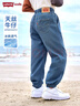 Levi's【加绒牛仔裤】李维斯男童裤子2025冬季儿童长裤童装女保暖裤 湖底蓝 【夏季透气 天丝面料】 160 /69 【建议身高158-170cm】 实拍图