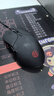 英菲克（INPHIC）B1有线鼠标静音办公台式机电脑游戏宏电竞男USB适用于惠普华硕笔记本机械专用8800DPI呼吸灯效 B1经典黑【办公游戏都好用+6键宏定义】 实拍图