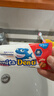 sanita-denti莎卡儿童牙膏3-6岁婴幼儿牙膏防龋齿牙膏不含氟牙膏防蛀草莓味75g 实拍图