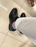 VOLO犀牛男鞋商务正装皮鞋冬季男士内增高透气德比鞋 黑色 40 晒单实拍图