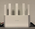 Tenda腾达路由器【千兆WiFi6+穿墙王】无线AX3000信号增强家用放大器Mesh限时补贴金榜一名云霄白立式 实拍图