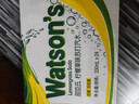 屈臣氏（Watsons）苏打水柠檬草味低糖0脂低卡饮料解腻调酒330mL*24罐整箱年货送礼 实拍图