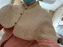 芬也（FENYE）月子护肩纯棉四季保暖护肩颈椎坐月子产后喂奶防寒披肩 肤色 实拍图