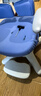 护童（Totguard）儿童学习椅可调节升降学生正姿四背坐姿椅 G985_奇思蓝 带脚踏 实拍图