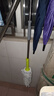 拖把自拧水纯棉自拧水拖把旋转免手洗地拖必卡锁家用吸水拖把钢杆 [纯棉线材质]共一个头+杆子 晒单实拍图