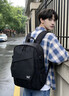 361°书包男初高中生大容量轻便减压双肩包高颜值女大学生背包旅行包 黑色大号 实拍图