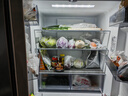海尔（Haier）「家宴系列」539L十字门母婴冰箱黑金净化抗菌一级变温风冷无霜大容量BCD-539WGHTDEDH9U1国家补贴 实拍图