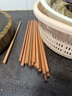 双枪红檀木筷子天然抗菌木筷 家用实木无漆无蜡筷子餐具套装10双 实拍图