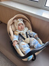 bebelock婴儿提篮式汽车儿童安全座椅新生儿宝宝睡篮车载便携摇篮i-Size 香槟金【i-Size认证】 实拍图