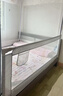 M-CASTLE床围栏婴儿童床上挡板宝宝床边防摔床护栏三面拼接防夹防掉床围挡 银河灰 单面装 2.0米 实拍图