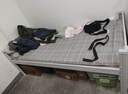永苒单人床成人床上下床铁架床铁艺高低床学生公寓员工宿舍床 加厚单人床白1.2米宽（送床板） 加厚材质 实拍图