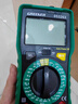 山泽（SAMZHE）万用表高精度电工专用多功能背光数字万能表智能防烧家用便携 电压/电流/电阻/通断蜂鸣/NCV WYB01 实拍图