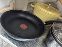 特福不粘煎锅家用牛排平底煎锅少油烟有钛煎饼锅电磁炉燃气灶通用26cm 实拍图