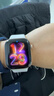 Apple/苹果 Watch S11 智能手表GPS款42毫米玫瑰金色铝金属表壳淡桃粉色运动型表带S/M MEUN4CH/B 实拍图