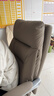 顾全C570电脑椅人体工学椅家用舒适可躺办公椅久坐不累老板椅 咖色 实拍图