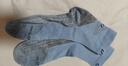 悠途（UTO）美利奴羊毛袜男运动袜子户外登山跑步运动袜 晴山蓝 M 实拍图