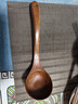 Edo汤勺【加长柄乌檀木】加深饭店家用木制长柄铲勺喝汤饭菜舀粥勺 实拍图