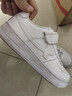 特步（XTEP）儿童童鞋空军一号经典四季百搭板鞋 新白色 36 实拍图