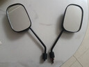TOOKTRO电瓶自行车反光镜电动车后视镜子雅迪爱玛电车单车通用倒后倒车镜 刃影凸面后视镜一对 实拍图