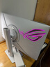 华硕ROG XG27ACMEG-W 27英寸显示器2K电竞显示器2K 240Hz超频260Hz HDR400 G-Sync 0.3ms响应 HDMI 2.1 实拍图