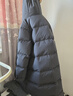 优衣库女装高级保暖羽绒长大衣/老爸评测外套夹克481014 09 黑色 2XL /165/100B 实拍图