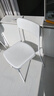 宜家（IKEA）VIHALS维哈斯椅子家用靠背椅休闲椅餐桌椅阳台椅 白色椅子 实拍图
